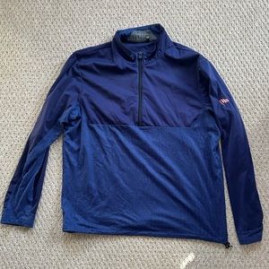Boston Golf Club Greyson Navy Quarter Zip Pullover/Jacket Size Large